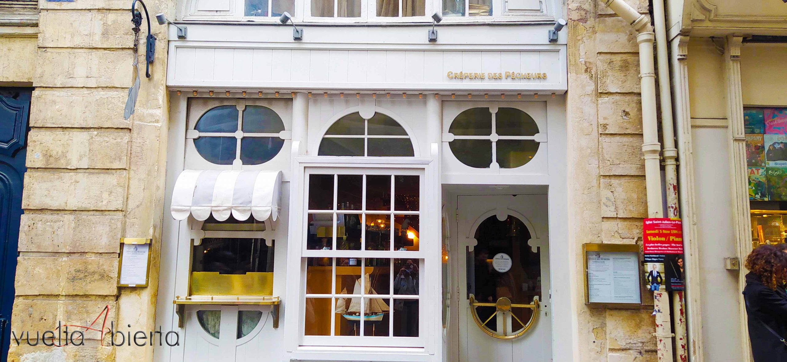 Créperie des Pécheurs (París) Vuelta Abierta Blog de viajes Lifestyle